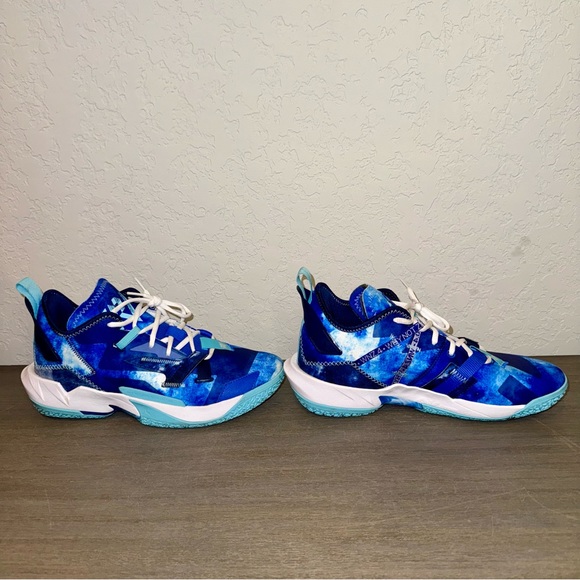 Jordan Why Not Zero.4, Men’s, Blue/White, Size 10.5 - Picture 4 of 14